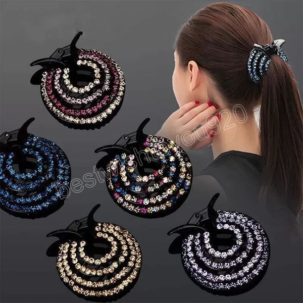 crystal bird nest ponytail holder fair crab claw clip hairpin barrettes rhinestone for women girls headwear, Golden;silver
crystal bird nest ponytail holder fair crab claw clip hairpin barrettes rhinestone for women girls headwear, Golden;silver