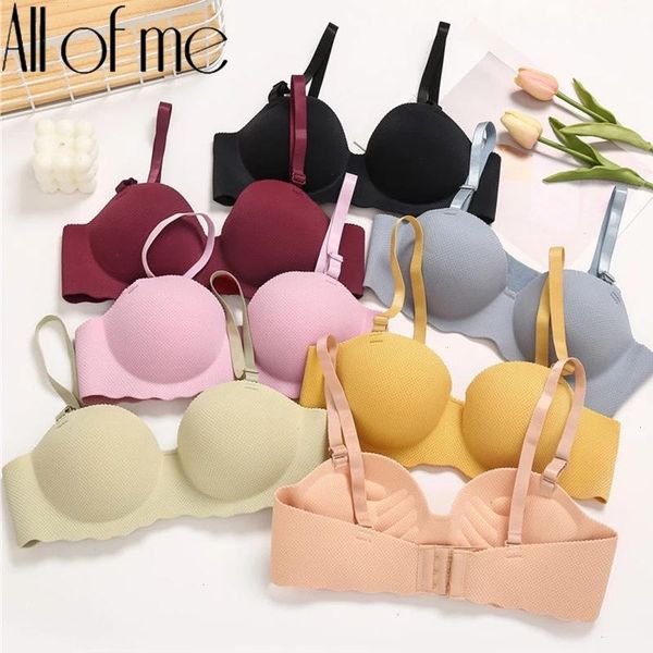 women bra push up bras female lingerie wireless seamless underwear a b cup solid color invisible bralette strap removable, Red;black
women bra push up bras female lingerie wireless seamless underwear a b cup solid color invisible bralette strap removable, Red;black