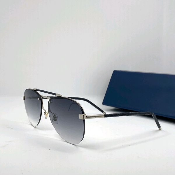 rimless pilot sunglasses silver metal gray accessorie men eyewear uv protection lens shades with box, White;black
rimless pilot sunglasses silver metal gray accessorie men eyewear uv protection lens shades with box, White;black