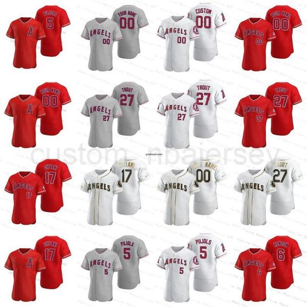men women youth toddler 27 mike trout albert pujols 9 stella stitched anthony rendon shohei ohtani new gold white red gray basebal251t, Black
men women youth toddler 27 mike trout albert pujols 9 stella stitched anthony rendon shohei ohtani new gold white red gray basebal251t, Black