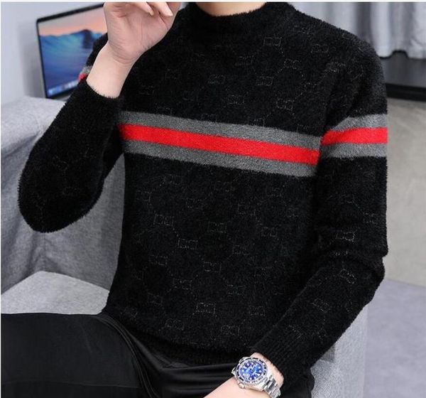 men's sweater long sleeve g designer luxury pullover double letter sweater clothes, White;black
men's sweater long sleeve g designer luxury pullover double letter sweater clothes, White;black