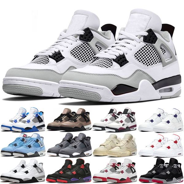 4 military black men women basketball shoes jumpman 4s white oreo bred cement mens sneakers women trainer outdoor sports eur 36-47
4 military black men women basketball shoes jumpman 4s white oreo bred cement mens sneakers women trainer outdoor sports eur 36-47