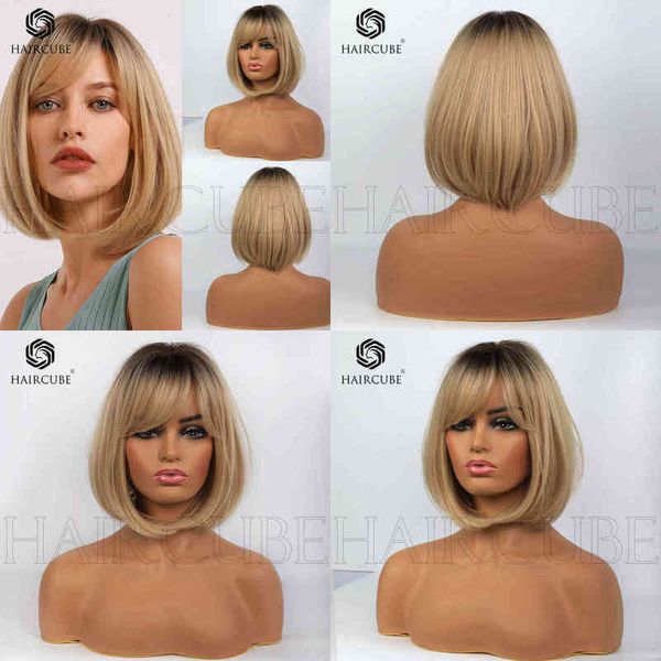 human hair wig synthetic wigs wig female head dyed black gradient gold qi bangs short straight hair wig cover bobo head shape 220528
human hair wig synthetic wigs wig female head dyed black gradient gold qi bangs short straight hair wig cover bobo head shape 220528