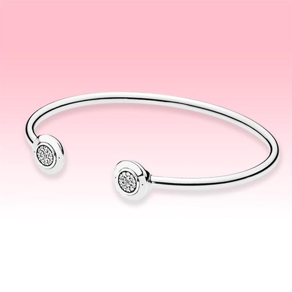 925 sterling silver open bangle bracelets women girls summer jewelry for pandora cz diamond pave cuff bracelet with original box s277m, Black
925 sterling silver open bangle bracelets women girls summer jewelry for pandora cz diamond pave cuff bracelet with original box s277m, Black