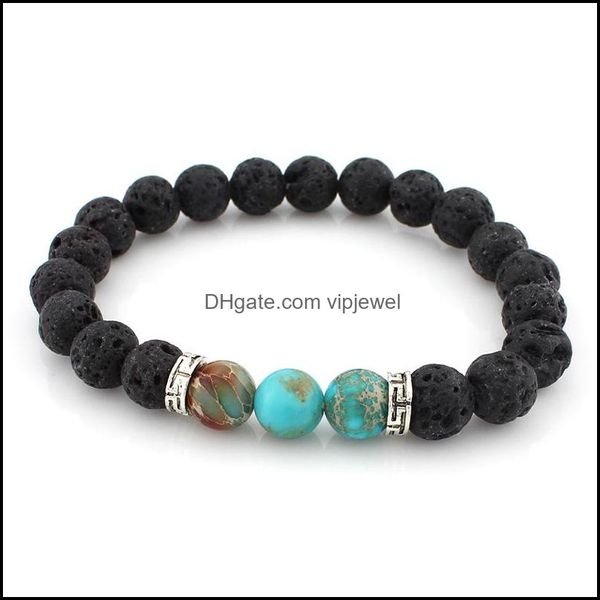 charm bracelets jewelry fashion natural black lava stone turquoise bracelet aromatherapy essential oil diffuser for dhyoi, Golden;silver
charm bracelets jewelry fashion natural black lava stone turquoise bracelet aromatherapy essential oil diffuser for dhyoi, Golden;silver