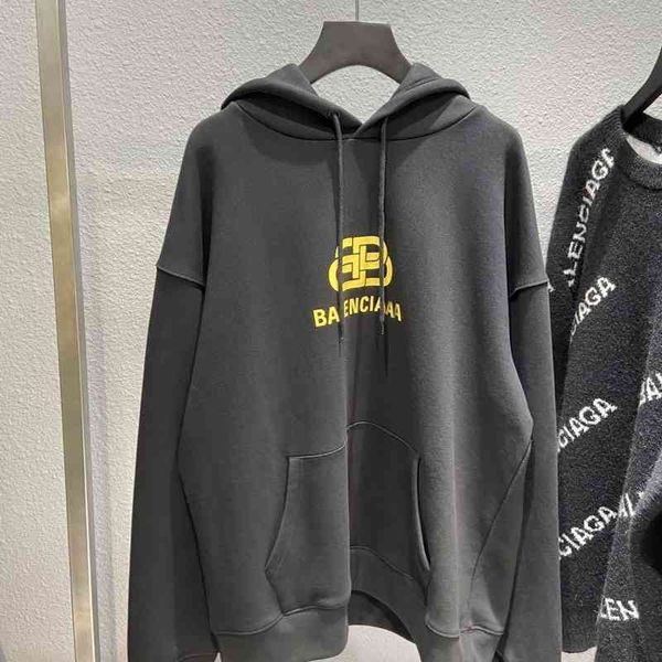 2022 designer bal hoodies and coats 21 autumn tide br new high-quality correct version buckle letter printed hoodie for men women, Black
2022 designer bal hoodies and coats 21 autumn tide br new high-quality correct version buckle letter printed hoodie for men women, Black