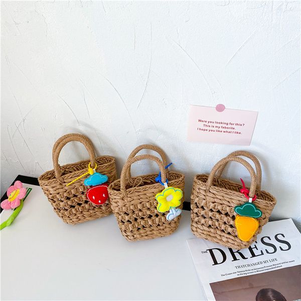 girls flower beach handbags summer 2022 kids cartoon 3d fruit grass woven bag fashion hollow outs casual one shoulder bags f1224, Black
girls flower beach handbags summer 2022 kids cartoon 3d fruit grass woven bag fashion hollow outs casual one shoulder bags f1224, Black