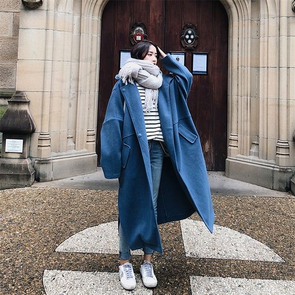 oversize woolen jacket 2020 winter new women s hooded double sided woolen loose quality casual woolen coat women s jacket lj201109, Black
oversize woolen jacket 2020 winter new women s hooded double sided woolen loose quality casual woolen coat women s jacket lj201109, Black