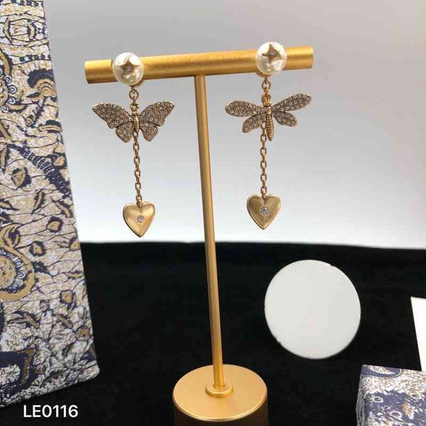 21 new butterfly love pearl full diamond earrings super fairy sweet wind simple classic fashion earrings jewelry, Golden
21 new butterfly love pearl full diamond earrings super fairy sweet wind simple classic fashion earrings jewelry, Golden