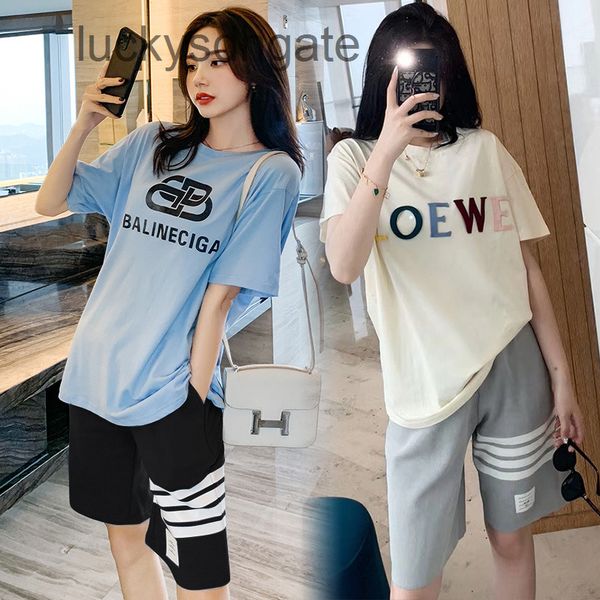 designer bal t shirt and shirts pregnant women's shorts, spring summer thin style, fashion, leisure, loose, five four bar printed sport, Black
designer bal t shirt and shirts pregnant women's shorts, spring summer thin style, fashion, leisure, loose, five four bar printed sport, Black