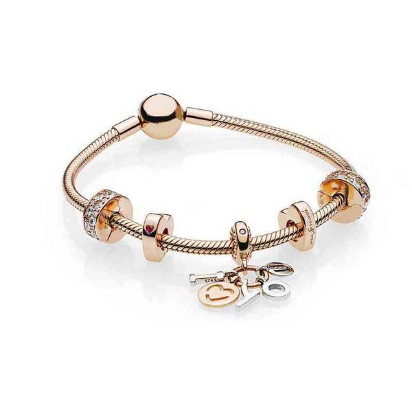 new 100% 925 sterling silver rose i love you bracelet set fit diy original charm bracelets jewelry gift a set of prices aa220315, Golden;silver
new 100% 925 sterling silver rose i love you bracelet set fit diy original charm bracelets jewelry gift a set of prices aa220315, Golden;silver