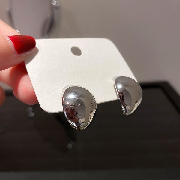 925 silver needle korean stylish and simple personality earrings small water drop ear studs online influencer refined frosty style earrings, Golden
925 silver needle korean stylish and simple personality earrings small water drop ear studs online influencer refined frosty style earrings, Golden