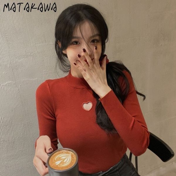 korean love heart hollow out knitwear womens pullovers long sleeve sweater base sweaters for women 210506, White;black
korean love heart hollow out knitwear womens pullovers long sleeve sweater base sweaters for women 210506, White;black