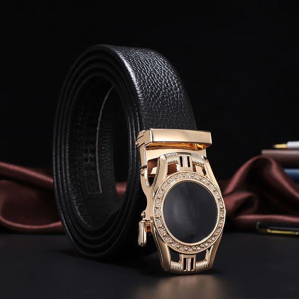 designers belt luxurys men belts solid color with diamonds trendy business metal buckle belt fashion casual temperament versatile manbelt ve, Black;brown
designers belt luxurys men belts solid color with diamonds trendy business metal buckle belt fashion casual temperament versatile manbelt ve, Black;brown