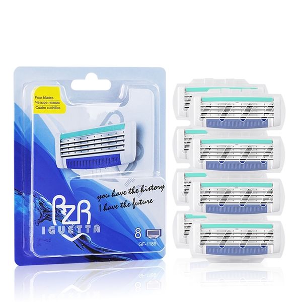 8 pieces blade refills compatible shaving blade for men razor platinum blade durable shaver 220622
8 pieces blade refills compatible shaving blade for men razor platinum blade durable shaver 220622