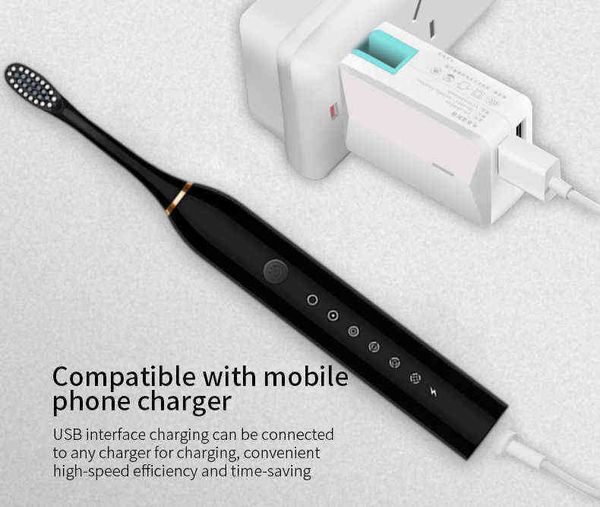 toothbrush electric toothbrush rechargeable waterproof smart whitening 6 mode travel 0315
toothbrush electric toothbrush rechargeable waterproof smart whitening 6 mode travel 0315