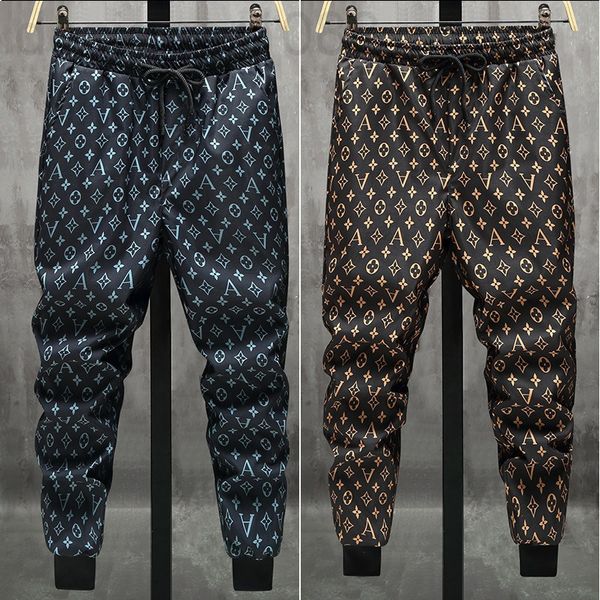men's pants designer chaopai net red men's pants quick drying sports casual trend spring and autumn thin leggings slim fit small f, Black
men's pants designer chaopai net red men's pants quick drying sports casual trend spring and autumn thin leggings slim fit small f, Black
