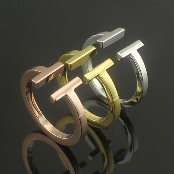 size5 6 7 8 9 new personality 18k gold plated couple wedding ring eternal love double t woman ring200b, Silver
size5 6 7 8 9 new personality 18k gold plated couple wedding ring eternal love double t woman ring200b, Silver