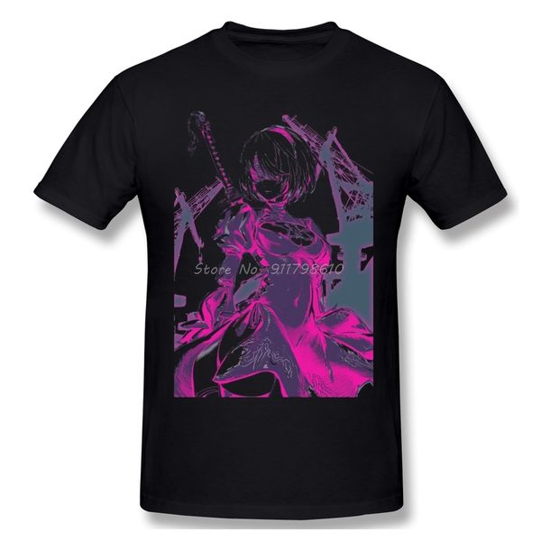 oneck 100 cotton neon 2b tshirt nier automata sleeve short anime men tee streetwear harajuku 220608, White;black
oneck 100 cotton neon 2b tshirt nier automata sleeve short anime men tee streetwear harajuku 220608, White;black