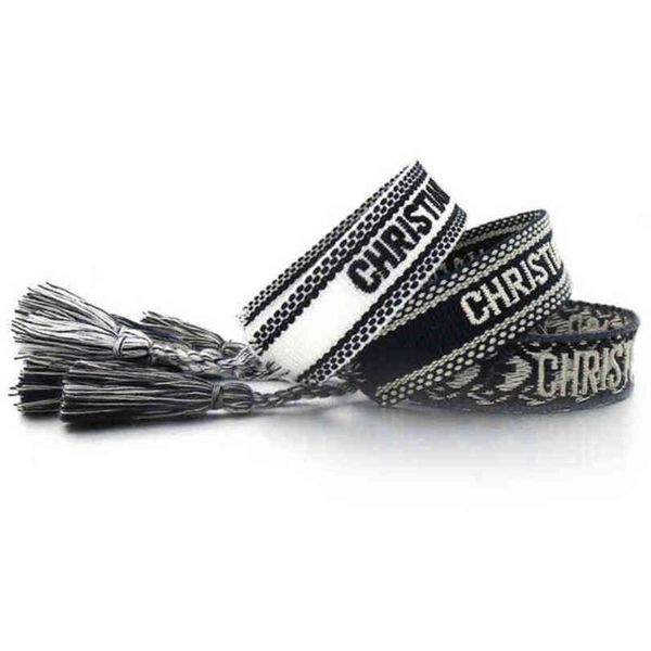 brand fashion classic bangles bracelets luxury women men handmade signature embroidered woven tassel adjustable bracelet jewelry friendship, Black
brand fashion classic bangles bracelets luxury women men handmade signature embroidered woven tassel adjustable bracelet jewelry friendship, Black