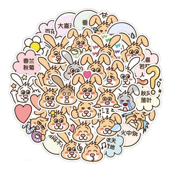 40pcs cute rabbit cartoon graffiti stickers pack decor motorcycle travel luggage guitar case phone kid suitcase sticker decal waterproof
40pcs cute rabbit cartoon graffiti stickers pack decor motorcycle travel luggage guitar case phone kid suitcase sticker decal waterproof
