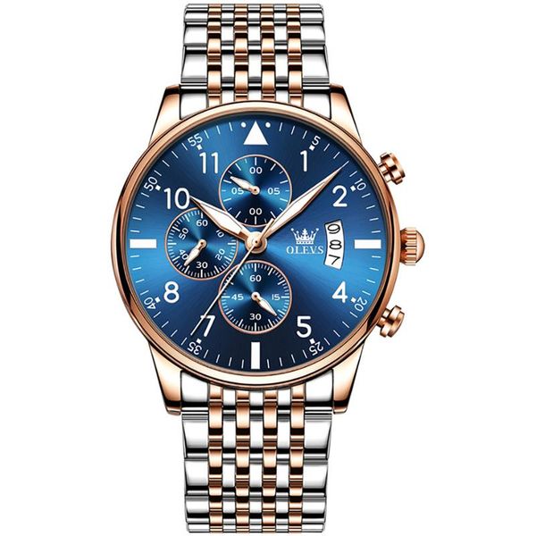 wristwatches men's luxury brand watch multi-dial water sports waterproof watches man blue dial stainless steel wristwatch, Slivery;brown
wristwatches men's luxury brand watch multi-dial water sports waterproof watches man blue dial stainless steel wristwatch, Slivery;brown