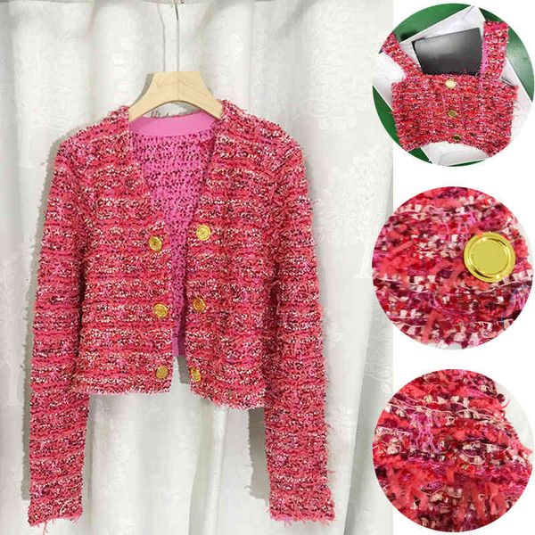 women's knits & tees high version spring and autumn long sleeve b family small fragrance design sense style early short blouse women, White
women's knits & tees high version spring and autumn long sleeve b family small fragrance design sense style early short blouse women, White