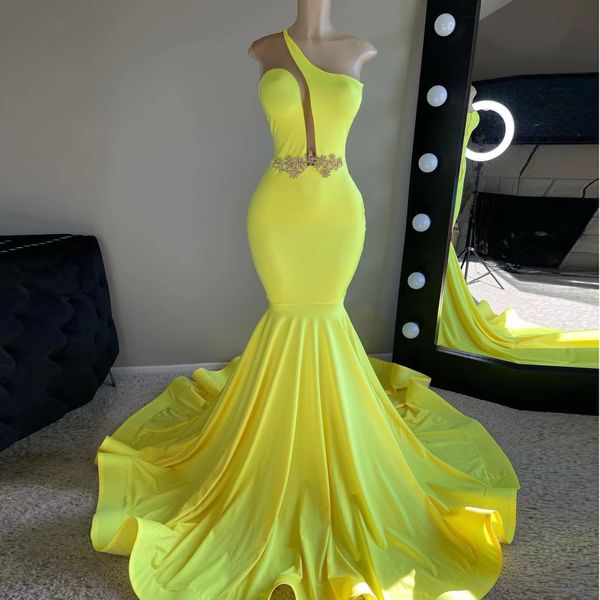 new elegant prom dress 2022 satin one shoulder beading sleeveless celebrity party long mermaid gowns evening dresses aso ebi, Black
new elegant prom dress 2022 satin one shoulder beading sleeveless celebrity party long mermaid gowns evening dresses aso ebi, Black