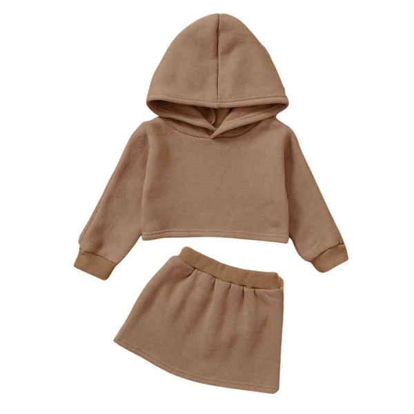 citgeett autumn solid kids baby girls suit set long sleeves hoodie and skirt spring clothes set j220711, White
citgeett autumn solid kids baby girls suit set long sleeves hoodie and skirt spring clothes set j220711, White