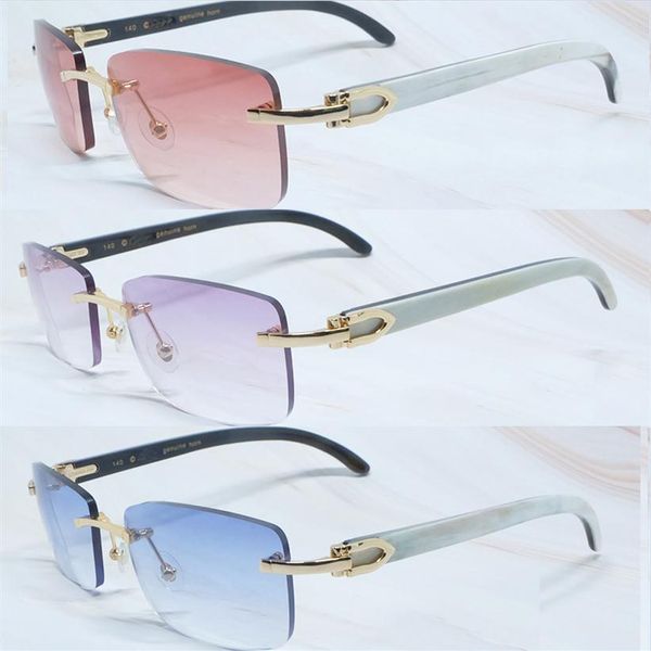 natural buffalo horn sunglasses men and women luxury designer carters rimless sun glasses vintage driving summer shades eyewear264t, White;black
natural buffalo horn sunglasses men and women luxury designer carters rimless sun glasses vintage driving summer shades eyewear264t, White;black