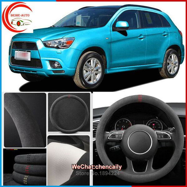 for mitsubishi asx black suede alcantara car steering wheel cover all seasons
for mitsubishi asx black suede alcantara car steering wheel cover all seasons