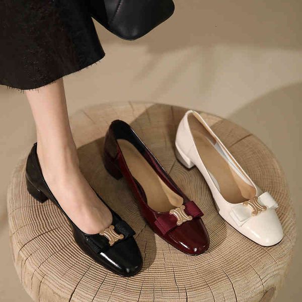 boots ins strongly push self retaining metal buckle wrap head shallow mouth bow flat shoes square head cowhide fashion single shoes nsjq, Black
boots ins strongly push self retaining metal buckle wrap head shallow mouth bow flat shoes square head cowhide fashion single shoes nsjq, Black