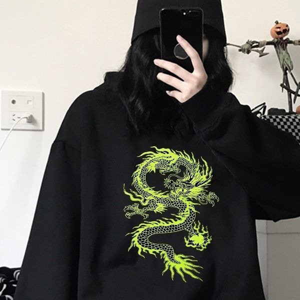 dragon print cartoon vintage casual fashion punk plus size hiphop longsleeved women gothic ins longsleeved hooded sweatshirt y200915, Black
dragon print cartoon vintage casual fashion punk plus size hiphop longsleeved women gothic ins longsleeved hooded sweatshirt y200915, Black