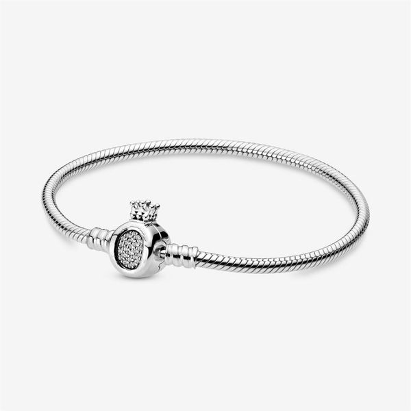 100% 925 sterling silver moments crown o clasp snake chain bracelet fit authentic european dangle charm for women fashion diy jewe270j, Golden;silver
100% 925 sterling silver moments crown o clasp snake chain bracelet fit authentic european dangle charm for women fashion diy jewe270j, Golden;silver