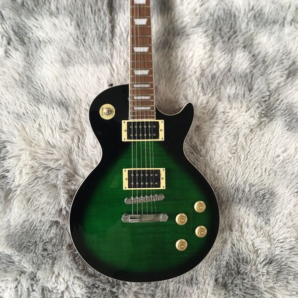 2022 years popular new arrival electric guitar wholesale from china rose wood fingerboard maple flame nahogany wood body green color
2022 years popular new arrival electric guitar wholesale from china rose wood fingerboard maple flame nahogany wood body green color
