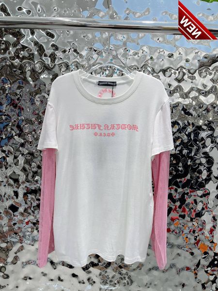 ch22 summer new age reduction sweet letter printed screen panel slim short sleeve t-shirt, White;black
ch22 summer new age reduction sweet letter printed screen panel slim short sleeve t-shirt, White;black