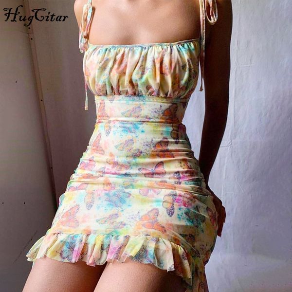 2022 sleeveless butterfly print ruffles bandage mini dress summer women fashion streetwear outfits sundress, Black;gray
2022 sleeveless butterfly print ruffles bandage mini dress summer women fashion streetwear outfits sundress, Black;gray