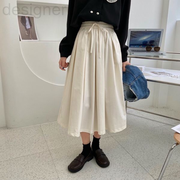 two piece dress designer sp original solid color elastic high waist skirt women's spring loose and versatile large umbrella 6pf6, White
two piece dress designer sp original solid color elastic high waist skirt women's spring loose and versatile large umbrella 6pf6, White