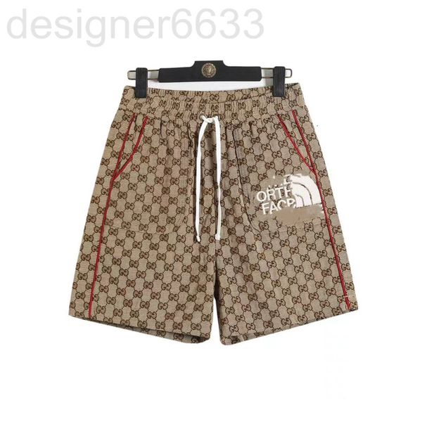 men's pants designer gaoding double g allover printing co branded large-scale embroidered red thread edge casual shorts for lovers s732, Black
men's pants designer gaoding double g allover printing co branded large-scale embroidered red thread edge casual shorts for lovers s732, Black