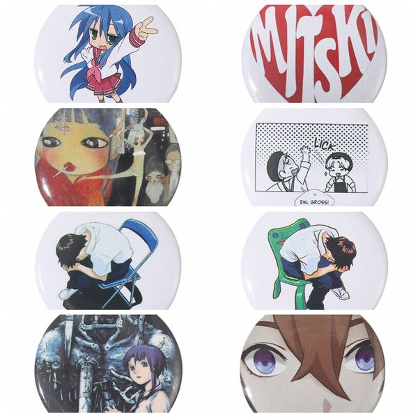 soft button pin tinplate serial brooch jewelry animation emotion lapel clothes custom metal badge hat collar gift pin parts, Gray
soft button pin tinplate serial brooch jewelry animation emotion lapel clothes custom metal badge hat collar gift pin parts, Gray