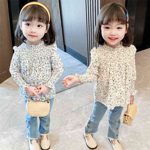 baby girl clothes floral dress jeans costume for girls est outfit for girls casual style kids clothing 210412, White
baby girl clothes floral dress jeans costume for girls est outfit for girls casual style kids clothing 210412, White