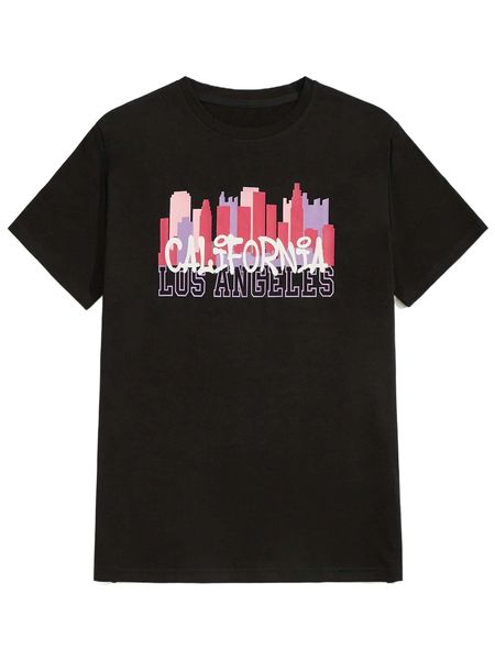 romwe guys letter graphic tee i243#, White;black
romwe guys letter graphic tee i243#, White;black