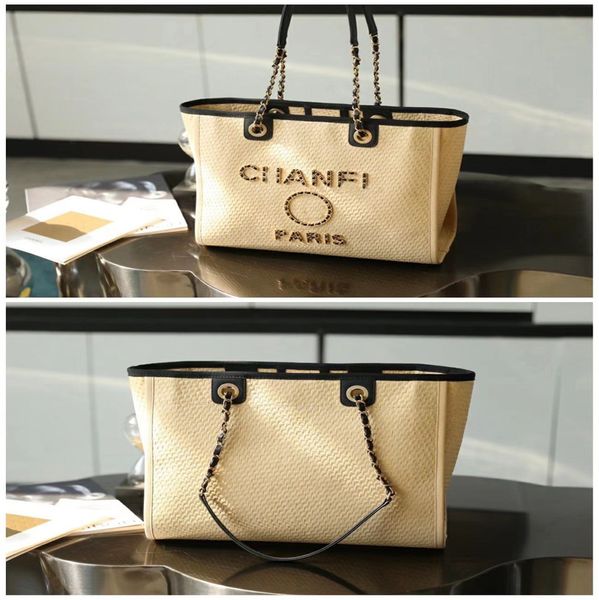 designer fashion luxury beach bags large ch linen woven women evening handbag straw knitting shoulder portable brand classic female big capa
designer fashion luxury beach bags large ch linen woven women evening handbag straw knitting shoulder portable brand classic female big capa