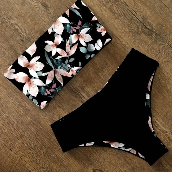 bikini swimwear swimsuit women print high waist set back cross bandeau bathing suit female beach wear biquini 220414, White;black
bikini swimwear swimsuit women print high waist set back cross bandeau bathing suit female beach wear biquini 220414, White;black