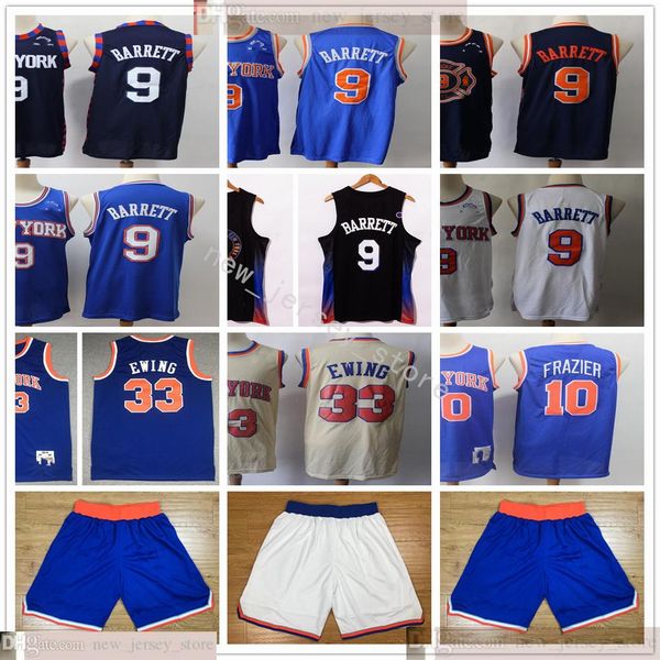 2021 new navy blue city basketball rj 9 barrett jerseys stitched retro 10 walt 33 patrick frazier ewing jersey blue white shorts, Black
2021 new navy blue city basketball rj 9 barrett jerseys stitched retro 10 walt 33 patrick frazier ewing jersey blue white shorts, Black
