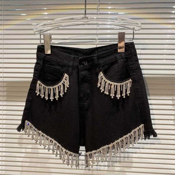 deat women tassel chain denim shorts arrivals high waist fashion personality temperament spring summer 11d520 210709, White;black
deat women tassel chain denim shorts arrivals high waist fashion personality temperament spring summer 11d520 210709, White;black