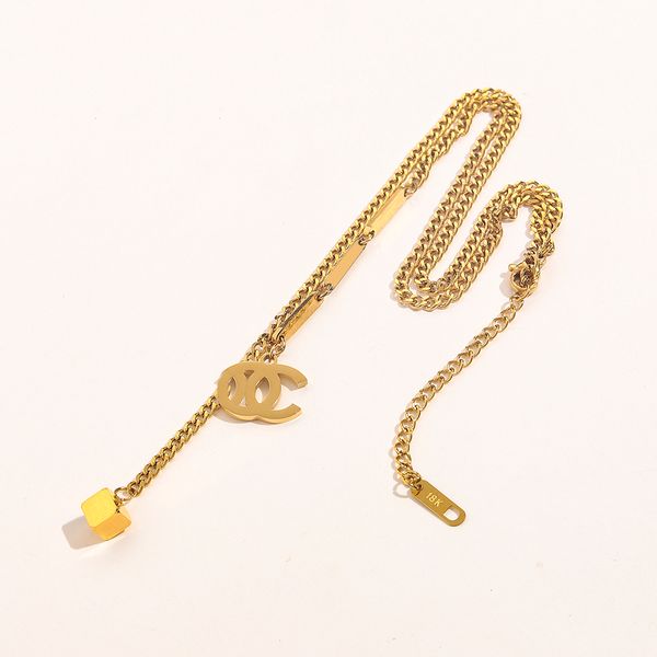 18k gold plated stainless steel designer necklaces choker chain letter pendants fashion womens necklace wedding jewelry accessories zg1411, Silver
18k gold plated stainless steel designer necklaces choker chain letter pendants fashion womens necklace wedding jewelry accessories zg1411, Silver