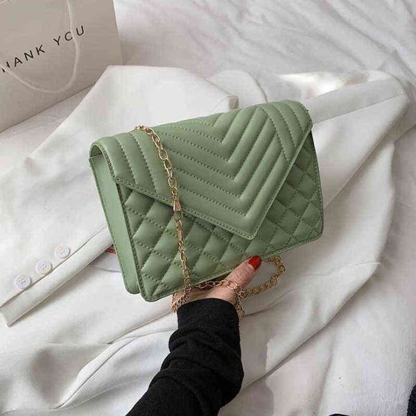 2022 newfashion summer bags for women chain crossbody bag pu leather female fashion shoulder bag ladi handbags