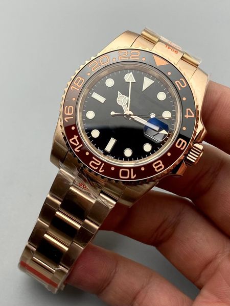 n v11 movement famous brand watches mens 3186 imported automatic mechanical movement fine steel 40x13mm waterproof 50m bidirectional ceramic, Slivery;brown
n v11 movement famous brand watches mens 3186 imported automatic mechanical movement fine steel 40x13mm waterproof 50m bidirectional ceramic, Slivery;brown