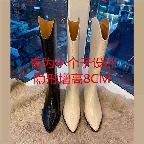 boots western cowboy female pointed head small tall boots leather autumn and winter thin thick heel inner heightening okfk, Black
boots western cowboy female pointed head small tall boots leather autumn and winter thin thick heel inner heightening okfk, Black